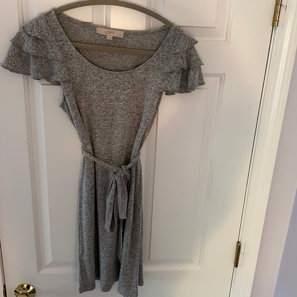 Grey T-Shirt Dress